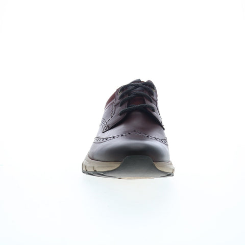 Rockport ReboundX Wingtip Mens Burgundy Oxfords Wingtip & Brogue Shoes