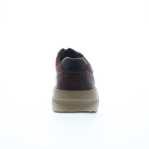 Rockport ReboundX Wingtip Mens Burgundy Oxfords Wingtip & Brogue Shoes