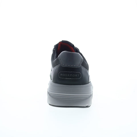 Rockport Reboundx Ubal CJ3053 Mens Black Leather Lifestyle Sneakers Shoes
