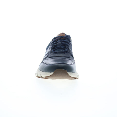 Rockport Reboundx Ubal CJ3054 Mens Blue Leather Lifestyle Sneakers Shoes