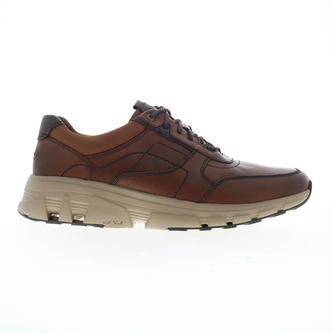 Rockport Reboundx Ubal CJ3055 Mens Brown Leather Lifestyle Sneakers Shoes