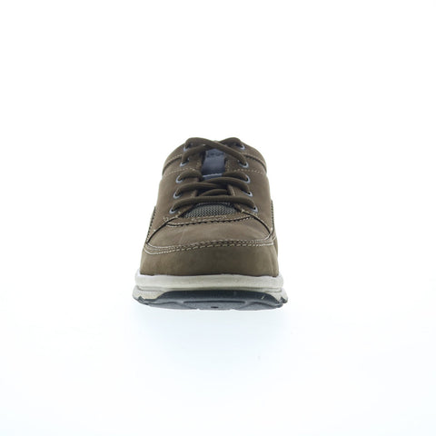 Rockport World Tour Classic Mens Brown Wide Lifestyle Sneakers Shoes