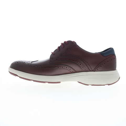 Rockport Noah Wingtip Mens Burgundy Oxfords Wingtip & Brogue Shoes