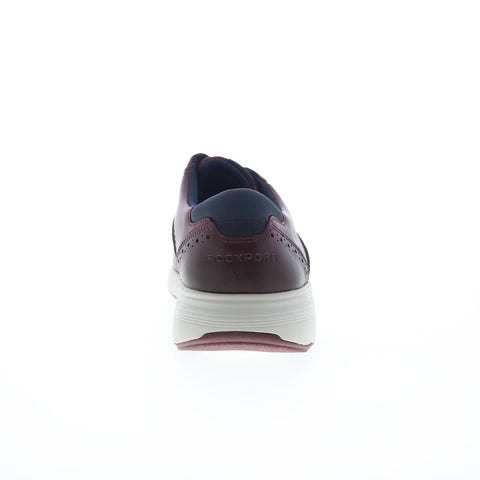 Rockport Noah Wingtip Mens Burgundy Oxfords Wingtip & Brogue Shoes
