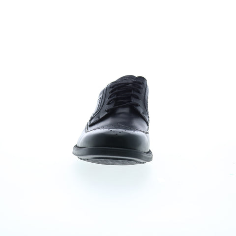 Rockport Isaac Wingtip Mens Black Wide Oxfords Wingtip & Brogue Shoes