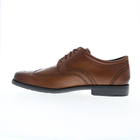 Rockport Isaac Wingtip Mens Brown Oxfords & Lace Ups Wingtip & Brogue Shoes