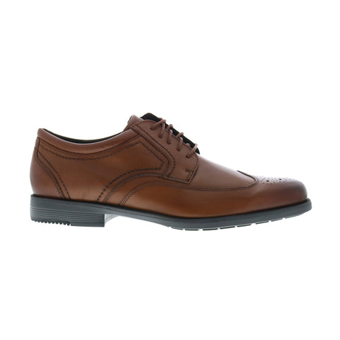 Rockport Isaac Wingtip CJ3200 Mens Brown Oxfords Wingtip & Brogue Shoes
