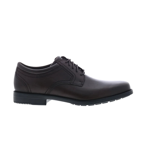 Rockport Isaac Plain Toe CJ3202 Mens Brown Wide Oxfords Plain Toe Shoes