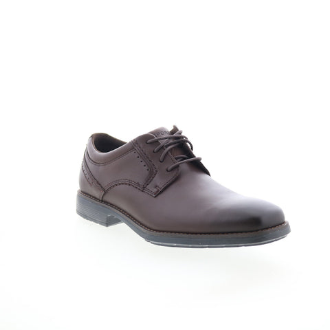 Rockport Next Gen Plain Toe Mens Brown Oxfords & Lace Ups Plain Toe Shoes