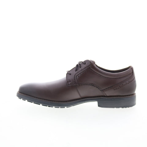 Rockport Next Gen Plain Toe Mens Brown Oxfords & Lace Ups Plain Toe Shoes