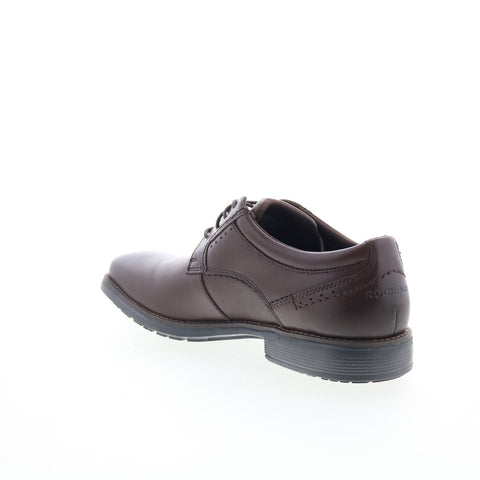 Rockport Next Gen Plain Toe Mens Brown Wide Oxfords & Lace Ups Shoes