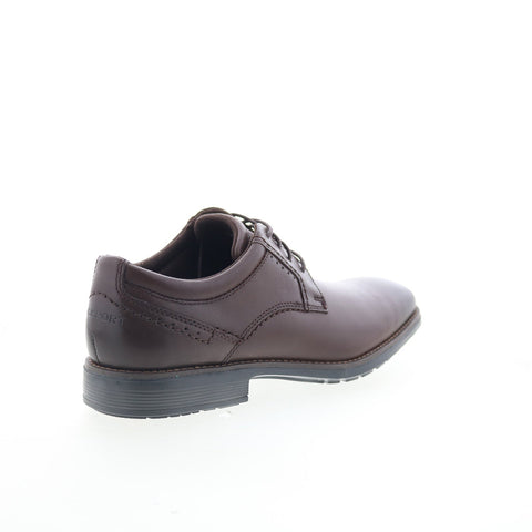 Rockport Next Gen Plain Toe Mens Brown Wide Oxfords & Lace Ups Shoes