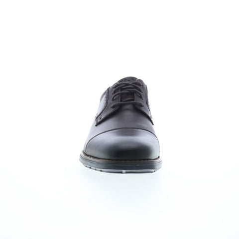 Rockport Total Motion Next Gen Cap Toe Mens Brown Wide Oxfords Cap Toe Shoes