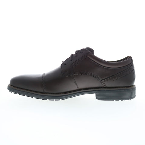 Rockport Total Motion Next Gen Cap Toe Mens Brown Wide Oxfords Cap Toe Shoes