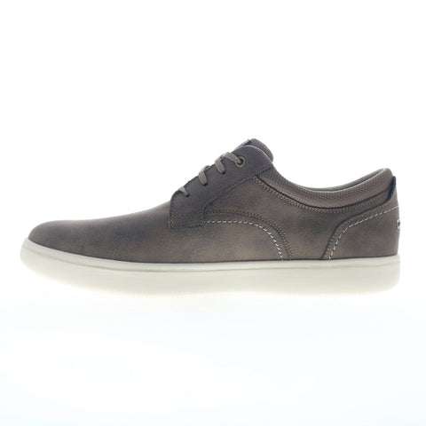 Rockport Colle Plain Toe Mens Gray Wide Canvas Lifestyle Sneakers Shoes