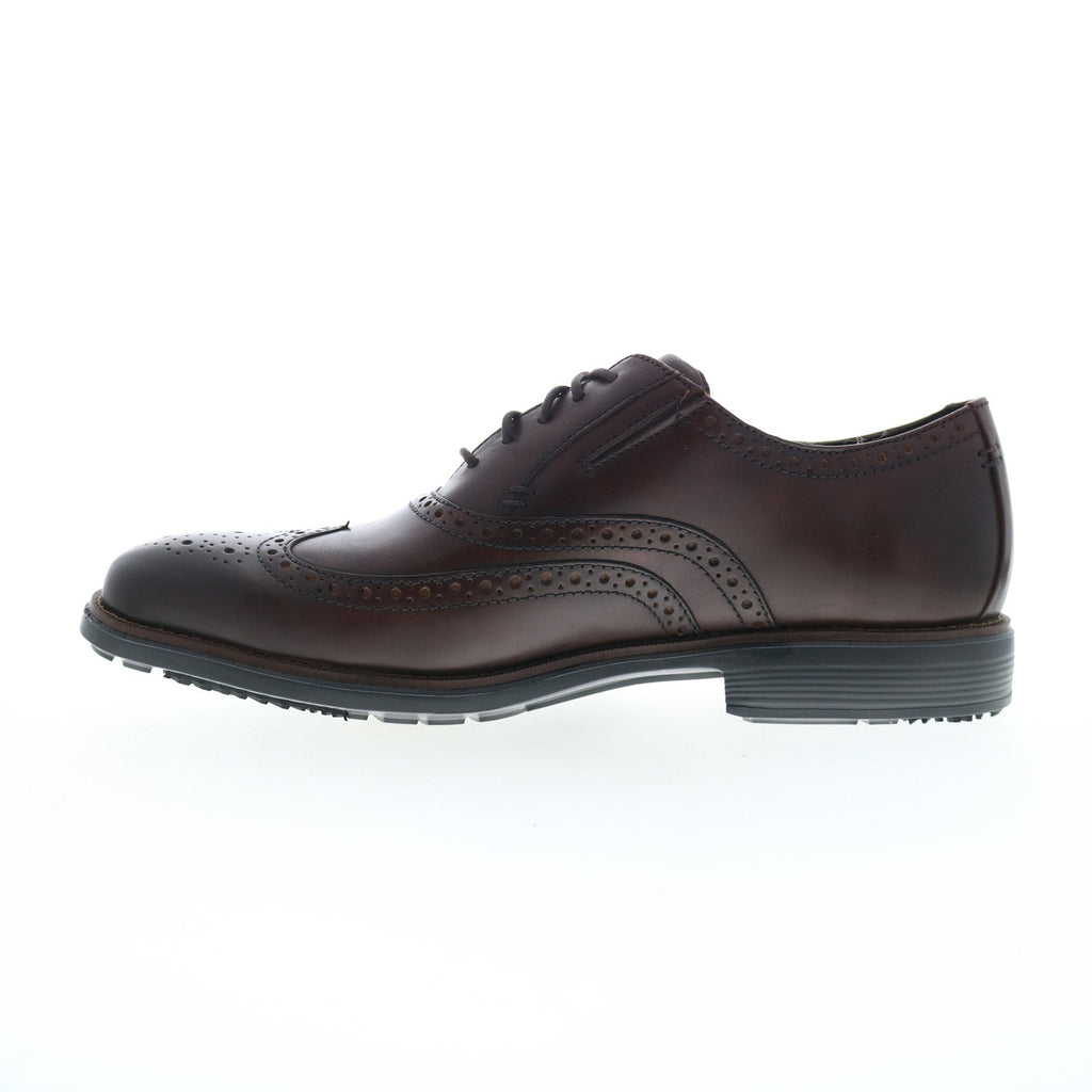 Rockport Total Motion Sport Wingtip CI2660 Men's Brown Oxford Dress Shoes