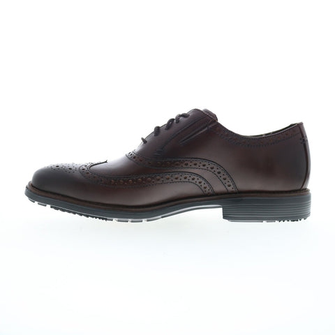 Rockport Total Motion Amalfi Wingtip Mens Brown Oxfords & Lace Ups Shoes