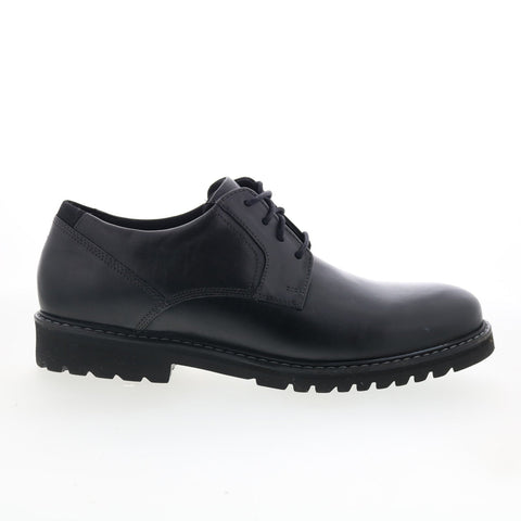 Rockport Maverick Plain Toe Oxford Mens Black Wide Oxfords Plain Toe Shoes