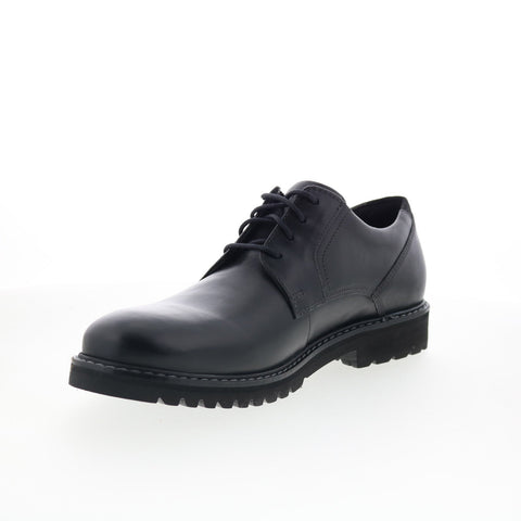 Rockport Maverick Plain Toe Oxford Mens Black Wide Oxfords Plain Toe Shoes