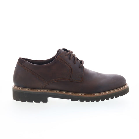 Rockport Maverick Plain Toe Oxford Mens Brown Oxfords Plain Toe Shoes