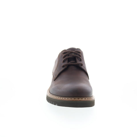 Rockport Maverick Plain Toe Oxford Mens Brown Wide Oxfords Plain Toe Shoes