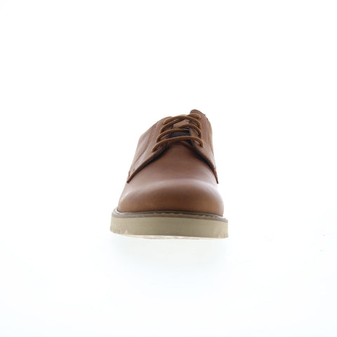 Rockport Maverick Plain Toe Oxofrd Mens Brown Oxfords Plain Toe Shoes
