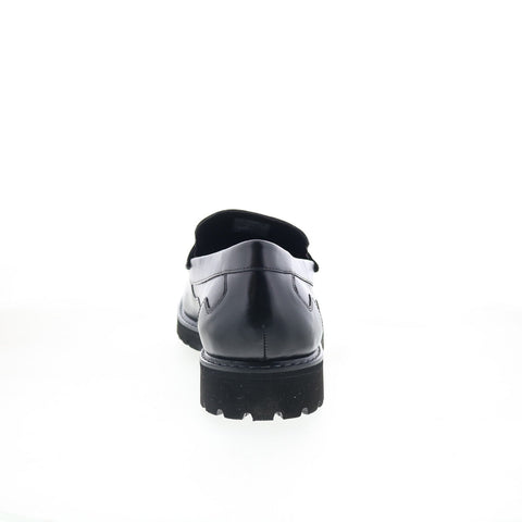 Rockport Maverick Penny Mens Black Wide Loafers & Slip Ons Penny Shoes