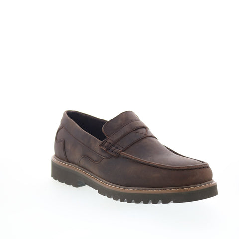 Rockport Maverick Penny CJ3771 Mens Brown Loafers & Slip Ons Penny Shoes