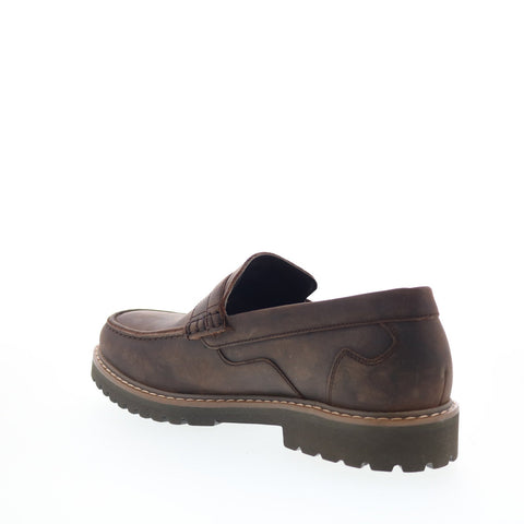 Rockport Maverick Penny CJ3771 Mens Brown Loafers & Slip Ons Penny Shoes