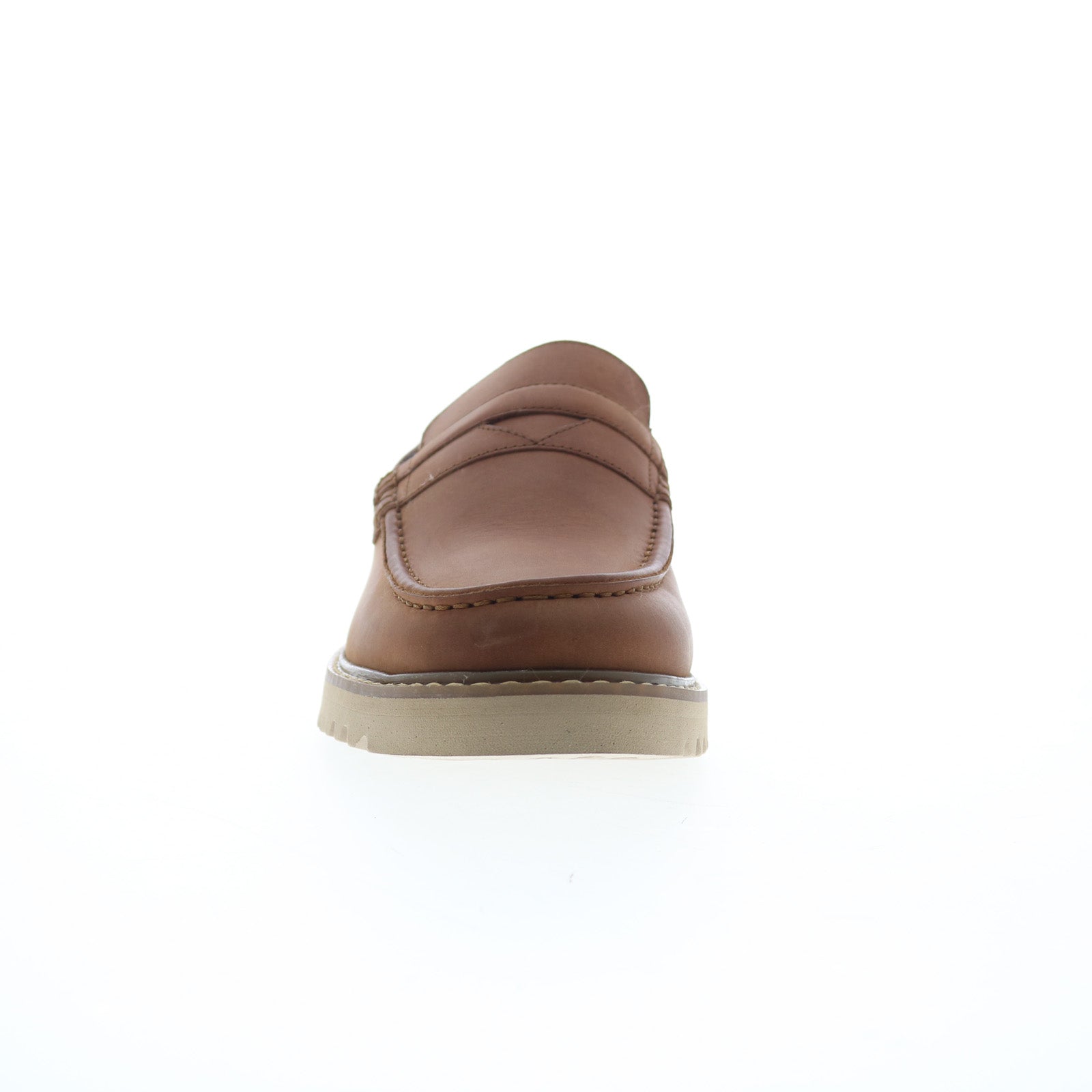 Rockport Maverick Penny Mens Brown Leather Loafers & Slip Ons Penny Sh