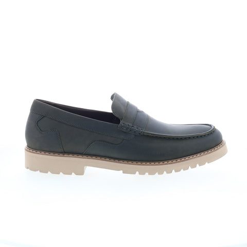 Rockport Maverick Penny CJ3841 Mens Green Loafers & Slip Ons Penny Shoes