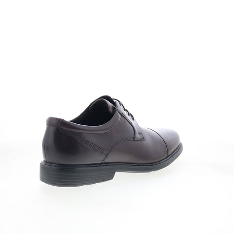 Rockport Charles Road Cap Toe Mens Burgundy Oxfords & Lace Ups Shoes