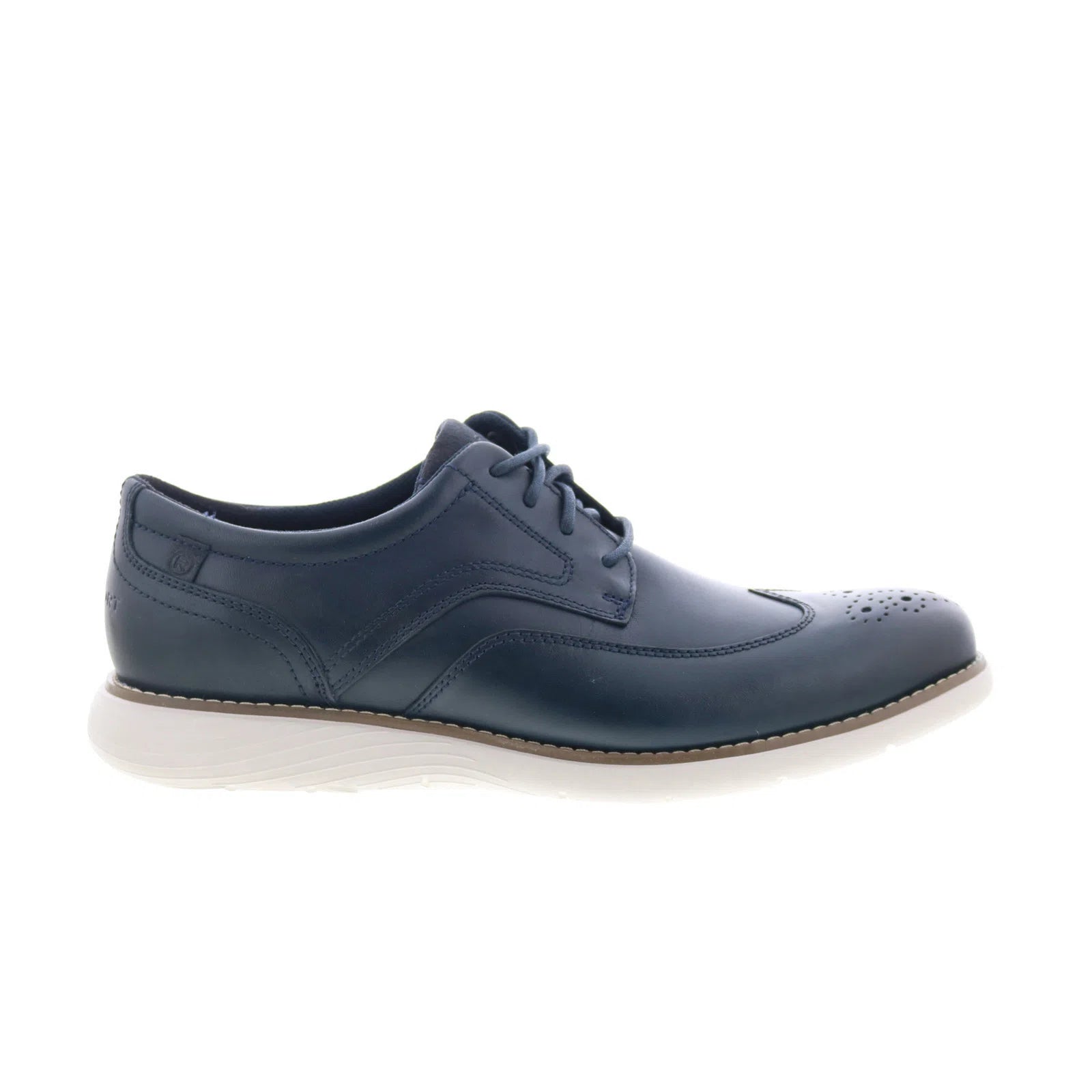 Rockport Garett Wingtip Mens Blue Oxfords & Lace Ups Wingtip 