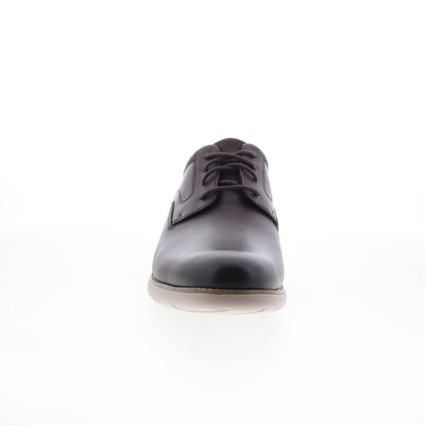 Rockport Garett Plain Toe Mens Brown Oxfords & Lace Ups Plain Toe Shoes
