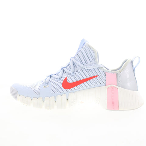 Nike Free Metcon 3 CJ6314-006 Womens Blue Mesh Athletic Cross Training Shoes