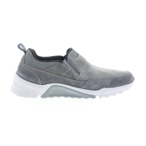 Rockport Rocsports Slip On CI3193 Mens Gray Nubuck Lifestyle Sneakers Shoes
