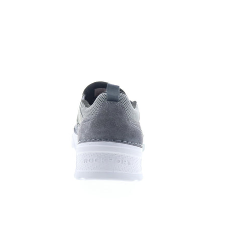 Rockport Rocsports Slip On CI3193 Mens Gray Nubuck Lifestyle Sneakers Shoes