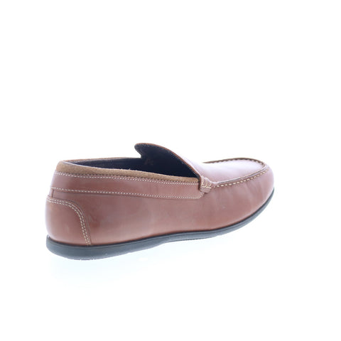 Rockport Thatcher CI4505 Mens Brown Wide Loafers & Slip Ons Casual Shoes