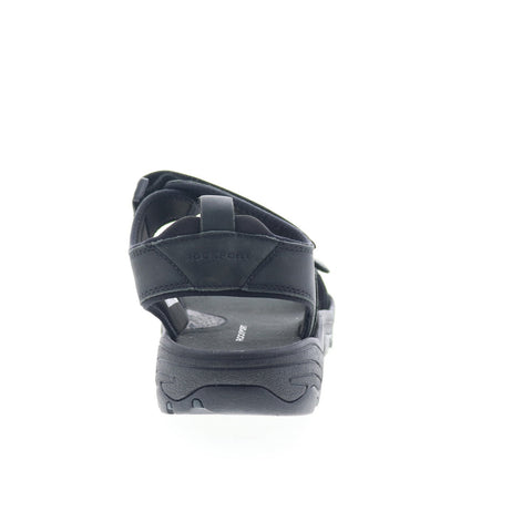 Rockport Rocklake CI9178 Mens Black Wide Nubuck Sport Sandals Shoes