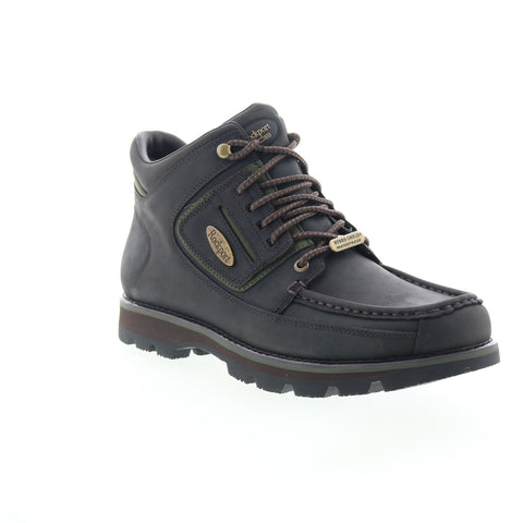 Rockport Umbwe II Mweka CI9722 Mens Brown Leather Lace Up Casual Dress Boots