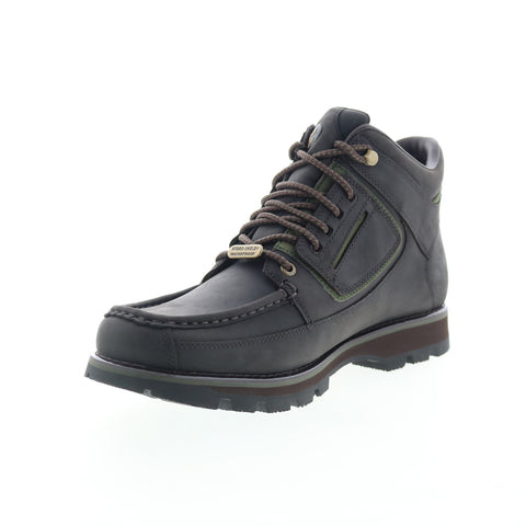 Rockport Umbwe II Mweka CI9722 Mens Brown Leather Lace Up Casual Dress Boots