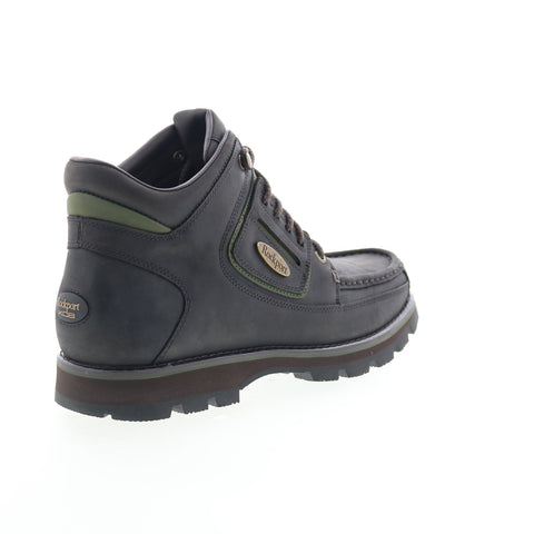 Rockport Umbwe II Mweka CI9722 Mens Brown Leather Lace Up Casual Dress Boots