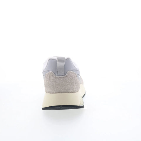 Reebok Classic Leather Hexalite Mens White Suede Lifestyle Sneakers Shoes