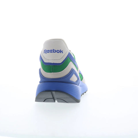 Reebok Classic Legacy AZ Mens Blue Suede Lace up Lifestyle Sneakers Shoes