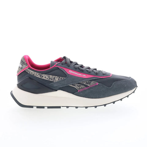 Reebok Classic Legacy AZ Womens Gray Suede Lace Up Lifestyle Sneakers Shoes