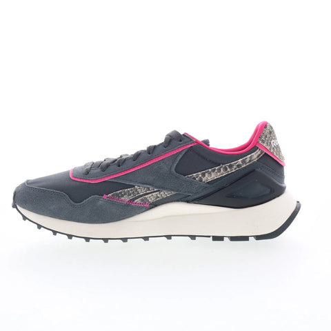 Reebok Classic Legacy AZ Womens Gray Suede Lace Up Lifestyle Sneakers Shoes