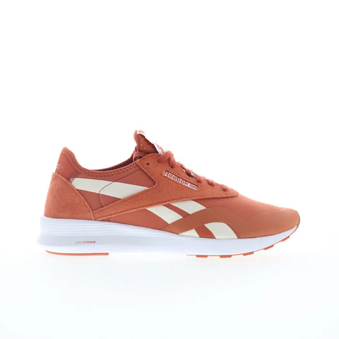 Reebok Classic Nylon SP Womens Pink Suede Lace Up Lifestyle Sneakers Shoes