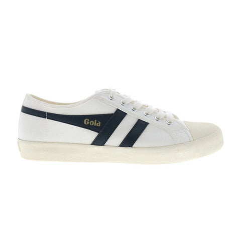 Gola Coaster CLA174 Womens Beige Canvas Lace Up Lifestyle Sneakers Shoes