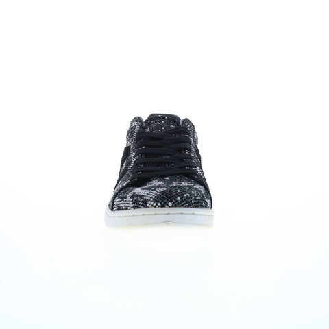 Gola Equipe Reptile CLA265 Womens Black Canvas Lifestyle Sneakers Shoes
