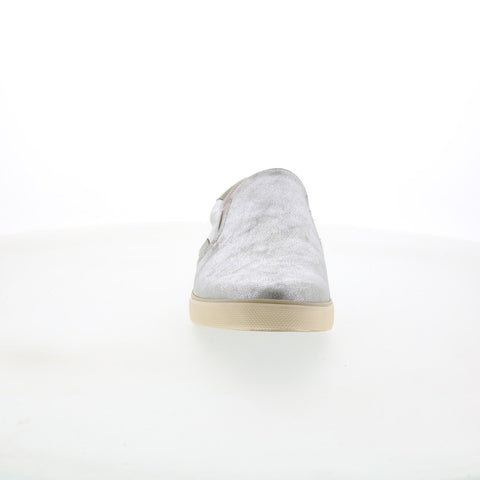 Gola Delta Metallic CLA323 Womens Silver Synthetic Lifestyle Sneakers Shoes